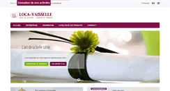Desktop Screenshot of loca-vaisselle.be